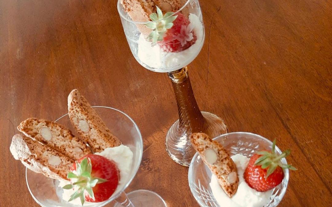 Chantilly Cream and Strawberries: Ghiottini Summer Recipe Edition
